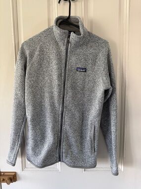 Patagonia Women’s Full-Zip Sweater Jacket - Light Heather Gray